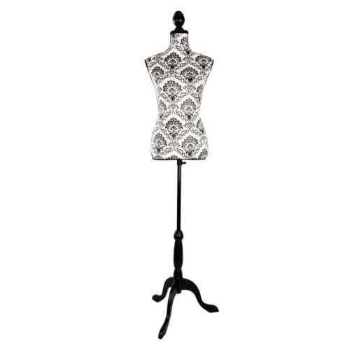 Maniquí Con Soporte En Trípode Negro De Espuma 0