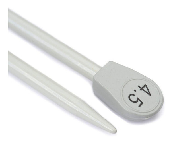 Agulha Trico Aluminio 35cm Pingouin - Tamanho 4,5mm 0 Agulha Trico Aluminio 35cm Pingouin - Tamanho 4,5mm 0