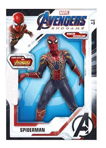 Muñeco Spiderman Avengers Figura Articulada 50cm Ditoys 0