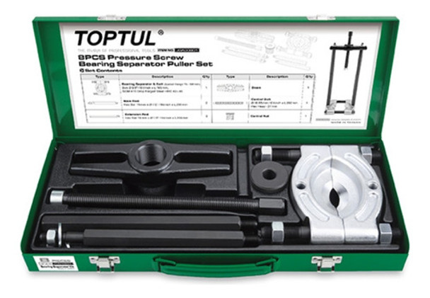 Extractor Rulemanes Tipo Cepo Con Soporte Rango 75 A 105mm 0