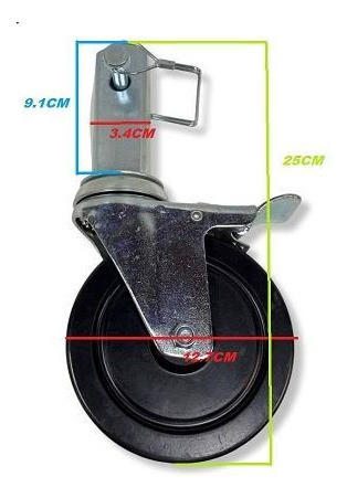 Rueda Andamio Equus - Ynter Industrial 0