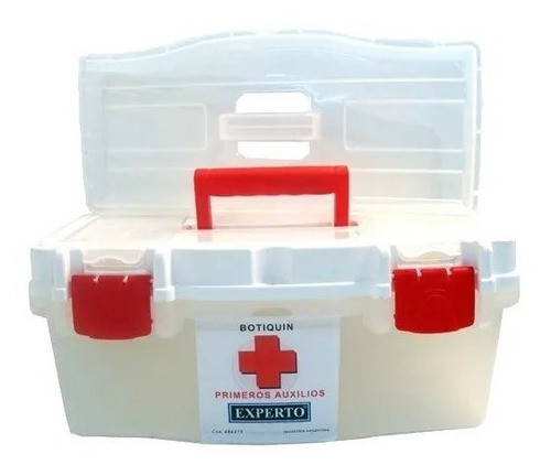 Caja Primeros Auxilios Botiquin 12 Pulgadas Bandeja Experto 0