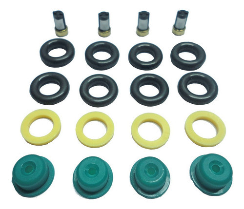 Kit Filtro Oring Puntas Inyectores Bosch Metalicos 0