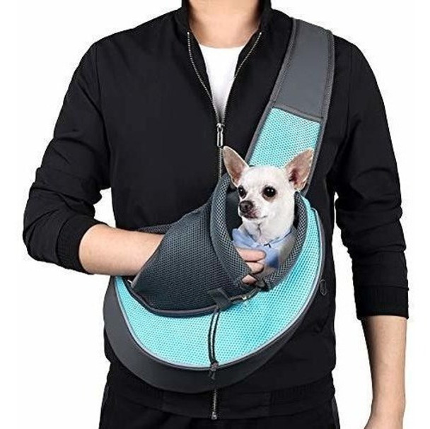 Woyyho Perro Sling Portador Cachorro Sling Bag Pequeños Gat 0