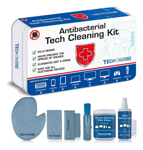 Kit De Limpieza Antibacterial Retro Musique Kx01 - Tecnobox 0