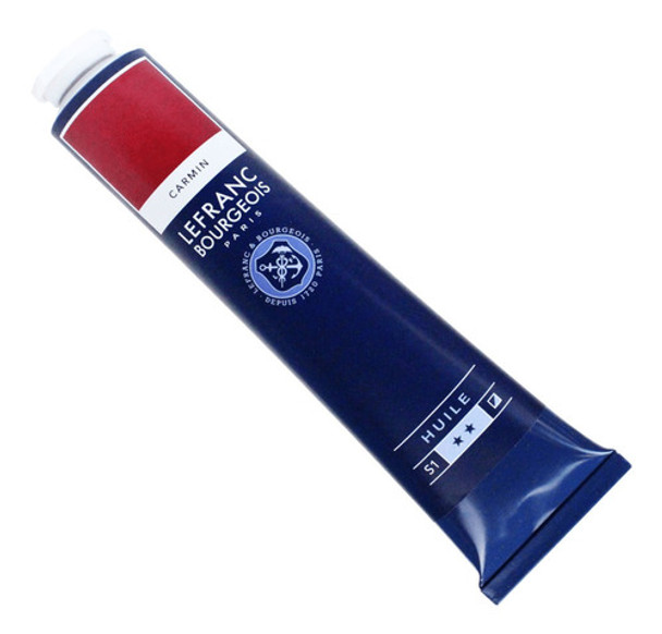 Tinta Óleo Lefranc Bourgeois Fine 150ml 327 Carmim 0