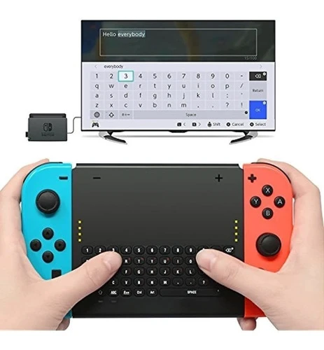 Teclado Inalambrico Para El Conmutador Nintendo, Teclado In 0