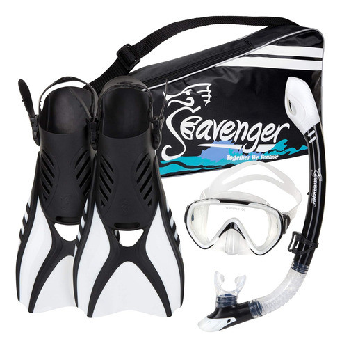 Diving Snorkel Set Blanco M 0