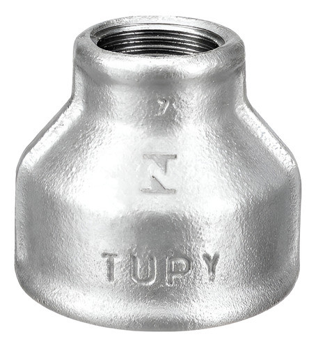 Luva De Redução 1/2x1/4 Bsp Galvanizada tupy 1/2x1/4 0