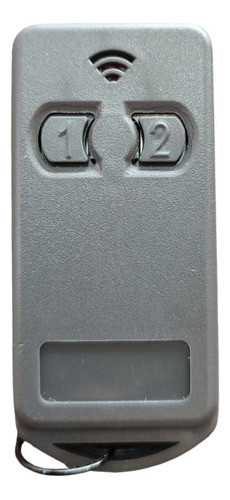 Controle De Portão Eletrônico 2 Teclas Preto C/pilha 299mhz 0