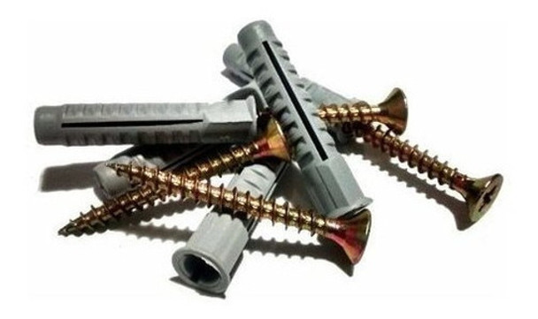 Juego Tarugo Universal Hueco 6 Mm + Fix 4 X 35 Mm X 500 0