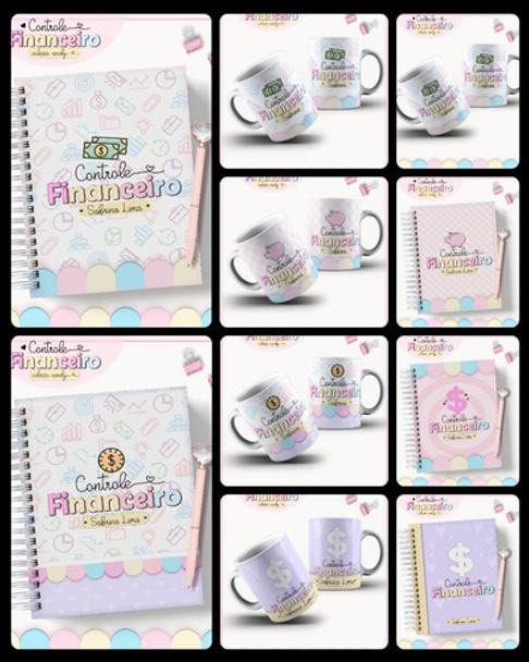 Arquivo Digital Kit Controle Financeiro 2024 0