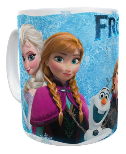 Taza Cerámica Frozen Sublimada 0
