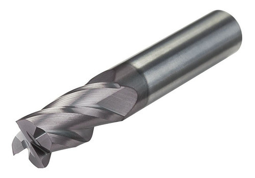 Fresa De 4 Cortes En Pulgadas Diam 3/8  Acero Rápido Thebmya 0