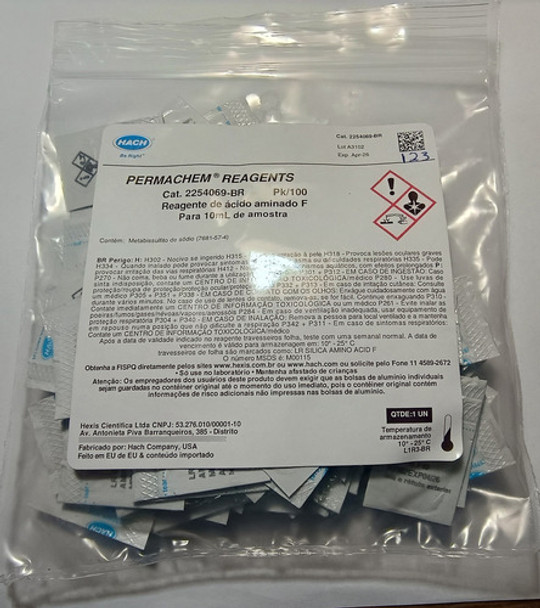 Amino Acido F Reagente Pp 10ml 123un Hach 0