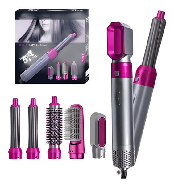 Set Moldeador De Cabello 5 En 1 Secador Cepillo Eléctrico 0 Set Moldeador De Cabello 5 En 1 Secador Cepillo Eléctrico 0