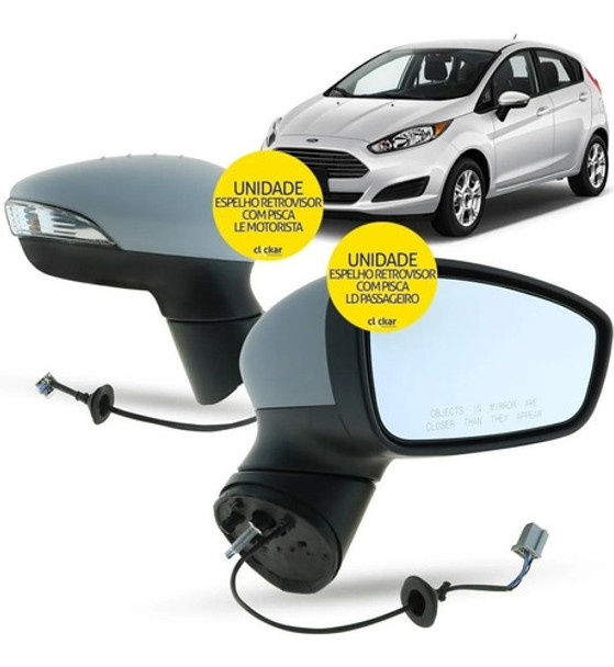 Espejo Fiesta Kinetic Electrico 2014 2015 2016 2017 2018 19 0