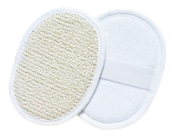 X1 Manopla Exfoliante Lino Piel Para Spa Corporal Facial 0