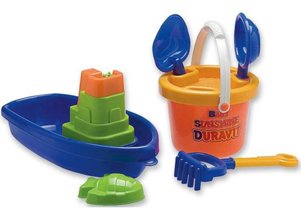 Juego Para Arena Duravit Balde  Pala Rastrillo Molde Y Barco 0 Juego Para Arena Duravit Balde  Pala Rastrillo Molde Y Barco 0