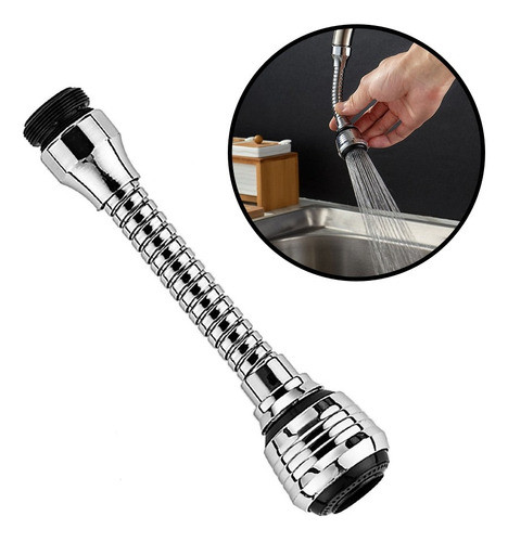Accesorio Canilla Extensor Anti Splash Cocina Grifo Cocina 0