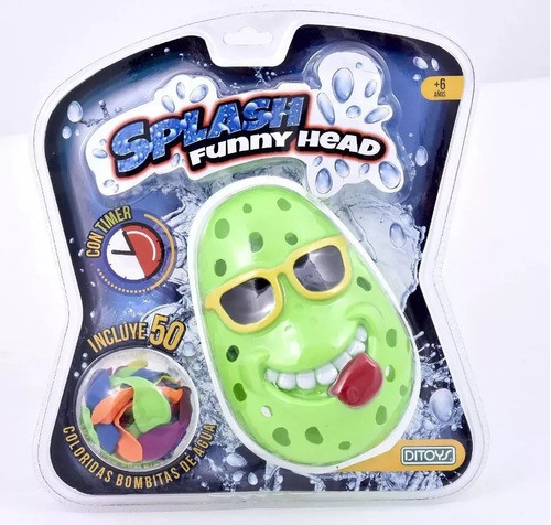 Splash Timer Funny Head Ditoys 0