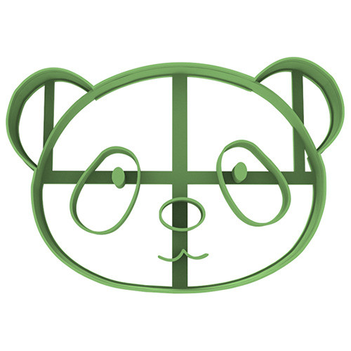 624 Cara Panda Oso Cortante Para Galletas 0