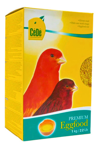 Cédé - Eggfood Red - Fator Vervelho - 1 Kg 0