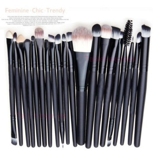 Pinceles De Maquillaje Set 20pcs Profesional Powder Eyeshado 0