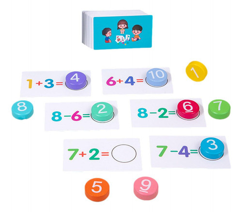 Juego Educativo Para Aprender Matemáticas Niños Clicshop 0