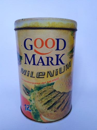 Lata Hamburguesas Good Mark Milenium 0