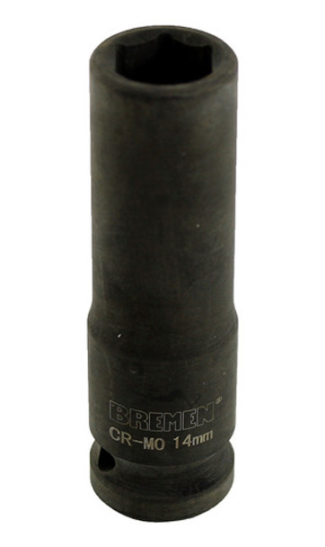 Tubo Bocallave Impacto Hexagonal 14mm Enc. 1/2  Larga Bremen 0