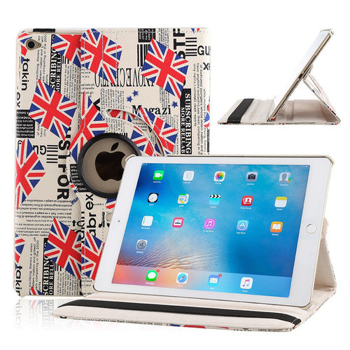 360 Giratorio Plegable Folio Pu Cuero Elegante Caso Cubrir S 0