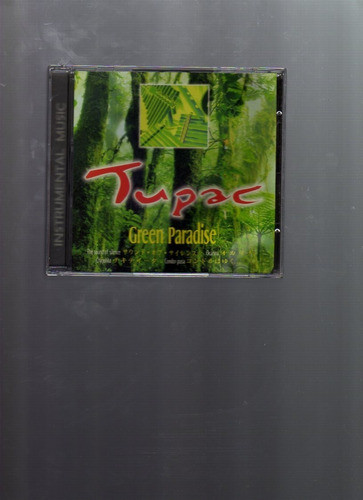 Cd Musical Green Paradise, Tupac, Ddd, 2000 0
