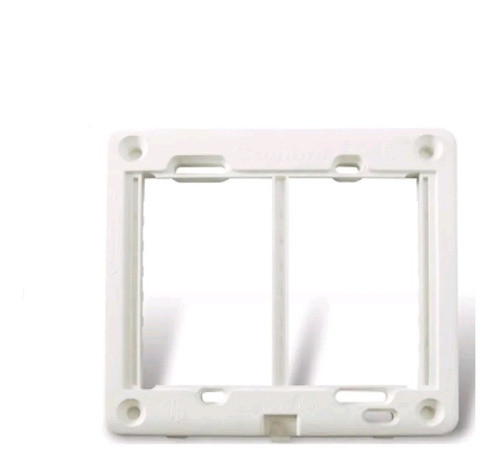 Bastidor Doble 10x10cm Para 8 Modulos Policarbonato Cambre 0