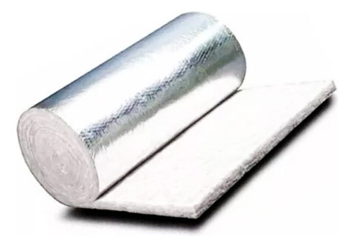 Aislante Lana De Poliester Con Aluminio 15m² Practic 0