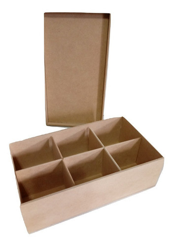 Caja De Te Fibrofacil Sin Visor De 6 Div Morema Trece 0