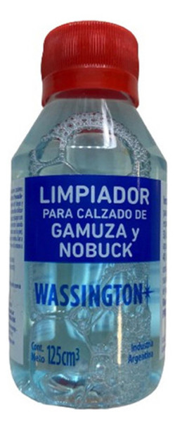 Limpiador Para Gamuza Y Nobuck Wassington X 125 Cc 0 Limpiador Para Gamuza Y Nobuck Wassington X 125 Cc 0