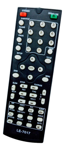 Controle Remoto Para Dvd Amvox Amd 290 0
