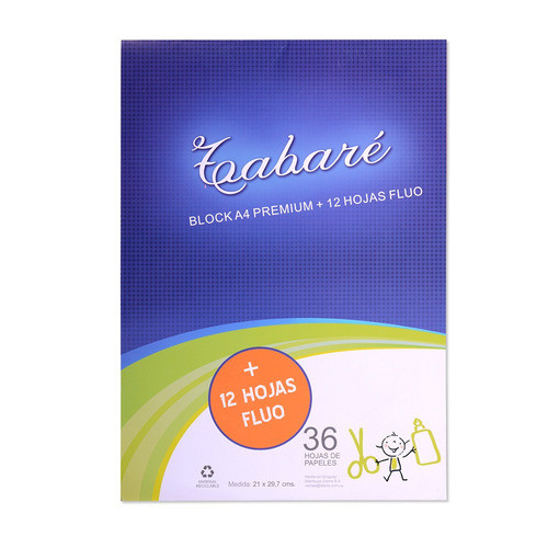 Block Tabaré A4 36 Hojas - Mosca 0