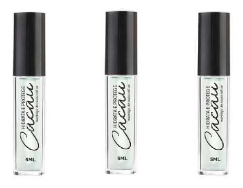 Manteiga De Cacau Roll On Ziinziin 5ml 3 Undades 0