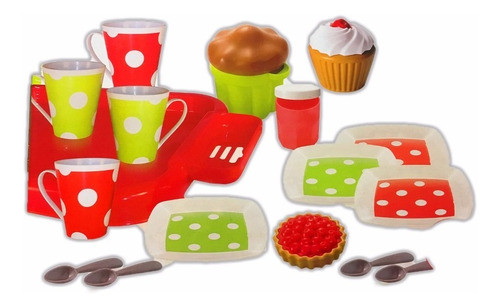 Comiditas Muffins Y Cafe Con Encastre Comida Nene Nena Antex 0