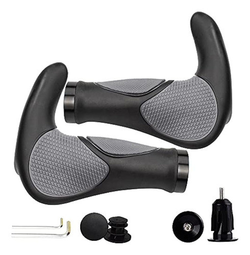 Empuñadura De Manillar De Bicicleta, Inserciones De Gel Suav 0