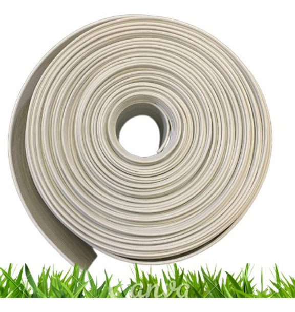 Fechamento De Portão Fita Pvc Divisor De Grama 50 Metros 0