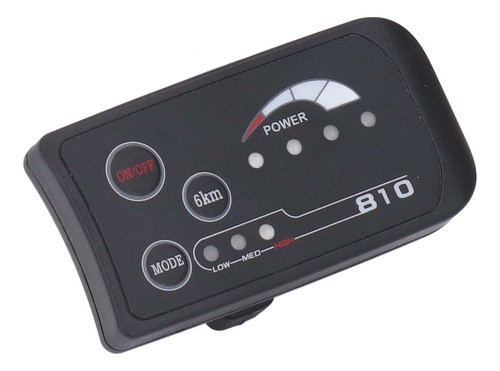 Painel De Exibição Led 36v 48v S810 Para Bicicleta Elétrica 0