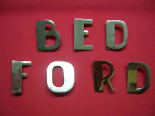 Bedford-insignia Juego De Letras Bedford Camion Mod 1962 0