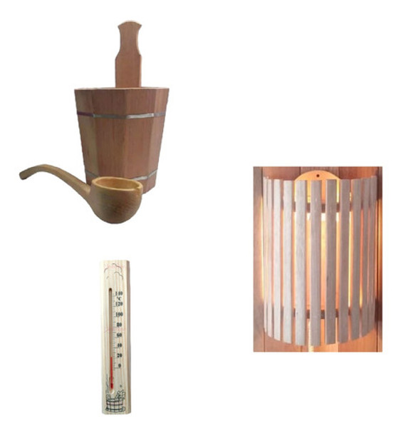 Kit De Accesorios Para Sauna Seco - Nuevo 0