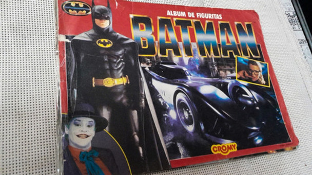 Album Batman Cromy Año 1989 0