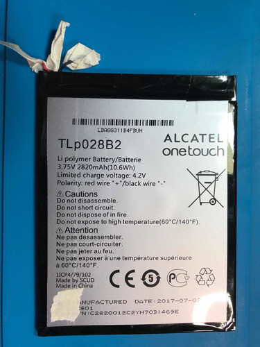Bateria *original* Alcatel One Touch 8053 (envio Gratis) 0
