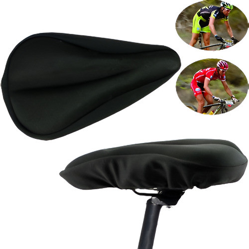 Sillín Cómodo Asiento Gel Extra Almohadilla Cojín Tapa Fr Bi 0