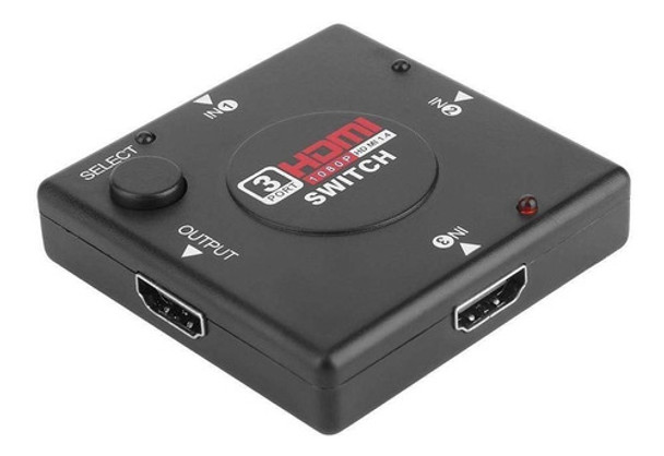 Switch Splitter Derivador Hdmi 3 Entradas 1080p 3877y9 0